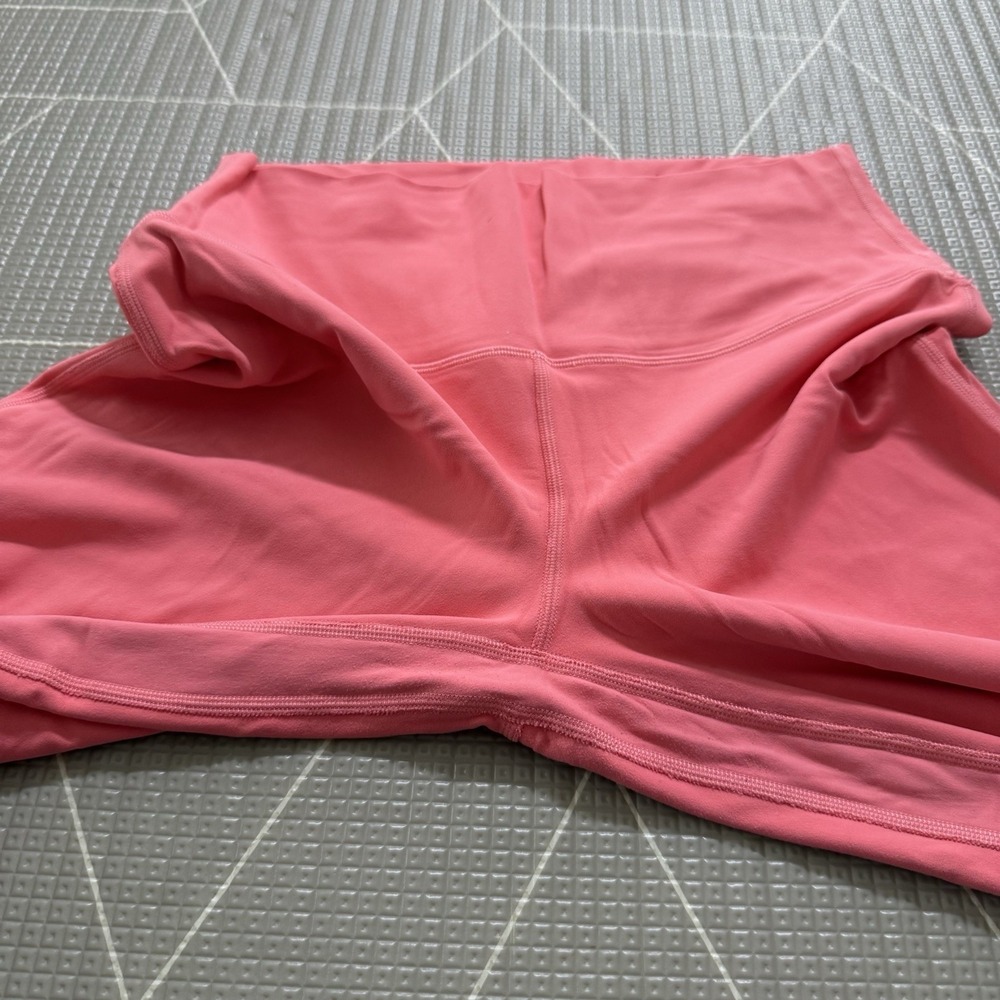 Lululemon Align High Rise Pant 25" Sz 10 Pink Double Lined LW5CTCS - Picture 4 of 9